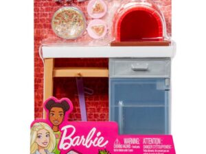 Barbie Pizza Brick Oven Playset with Accessories Outdoor