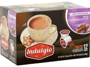 Hot Coco Mix Milk Chocolate 12 Count Single Serve Brew Cups