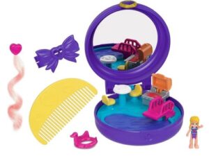 Polly Pocket Clip & Comb Pool Compact