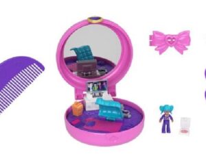 Polly Pocket Clip & Comb Sleepover Compact