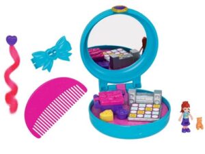 Polly Pocket Clip & Comb Birthday Compact