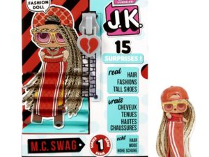 L.O.L. Surprise! JK M. C. Swag Mini Fashion Doll with 15 Surprises