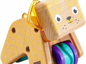 Wooden Toy Curious Pup Developmental Gross Motor Skills & Sensory Fisher Price