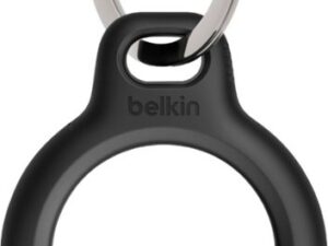 Belkin Secure Holder with Keyring for Airtag - Black
