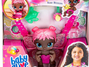 Baby Alive Glo Pixies Minis Carry ‘n Care Necklace Rose Blossom