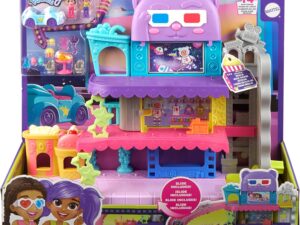 Polly Pocket Pollyville Drive-In Movie Theater Playset