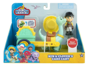 Dino Ranch Min and Clover’s Care Cart Vehicle