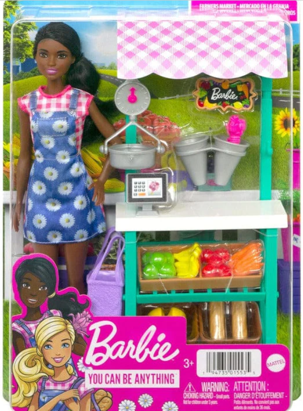 Barbie Farmers Market You Can Be Anything - African American