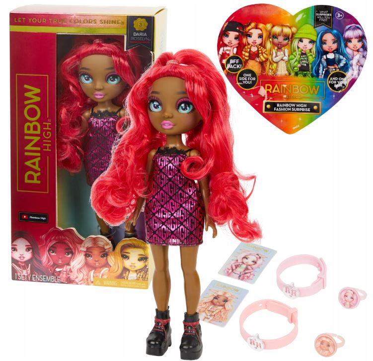Rainbow High Series 3 Daria Roselyn 11" Doll Doll - Image 2