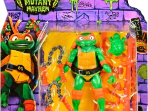 Teenage Mutant Ninja Turtles: Mutant Mayhem 4.25” Michelangelo Action Figure