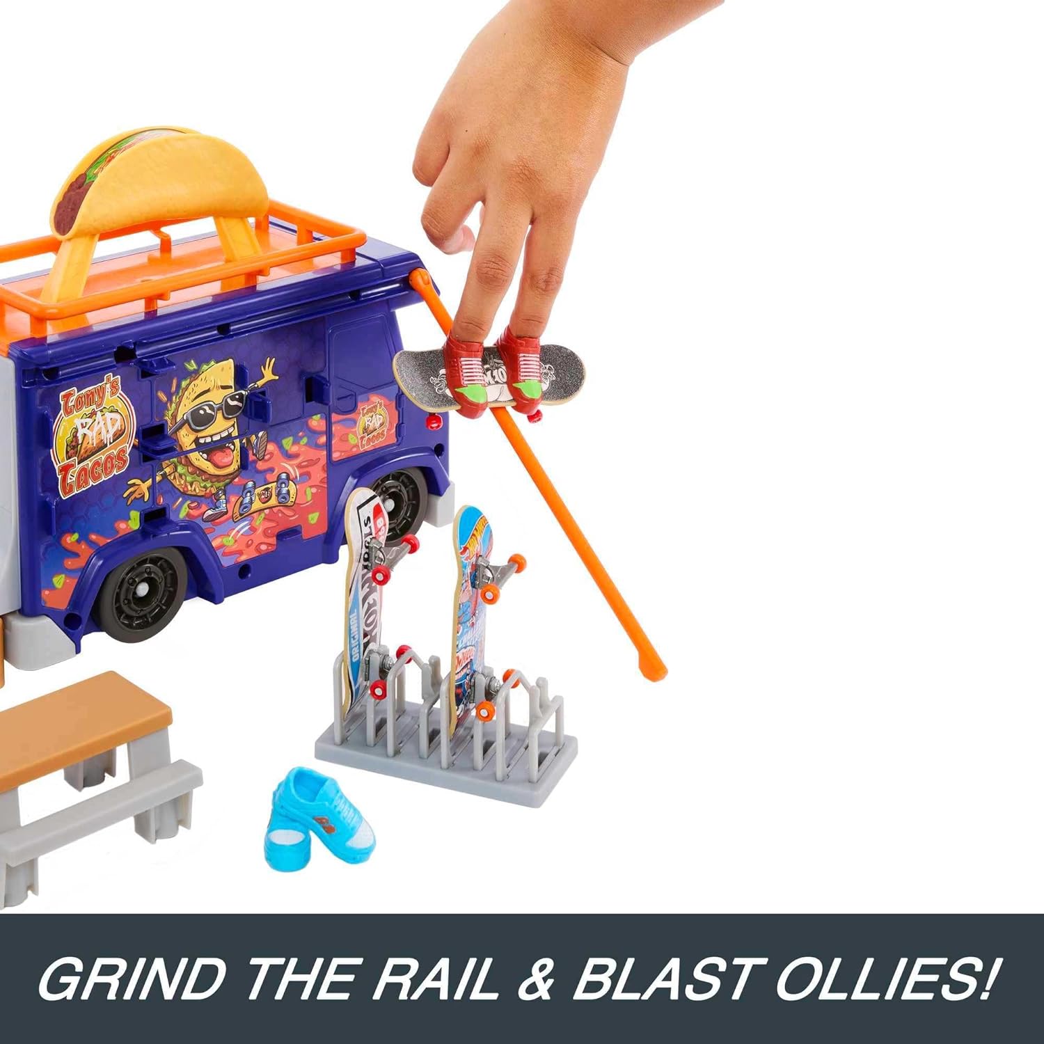Hot Wheels Skate Taco Truck - Image 3