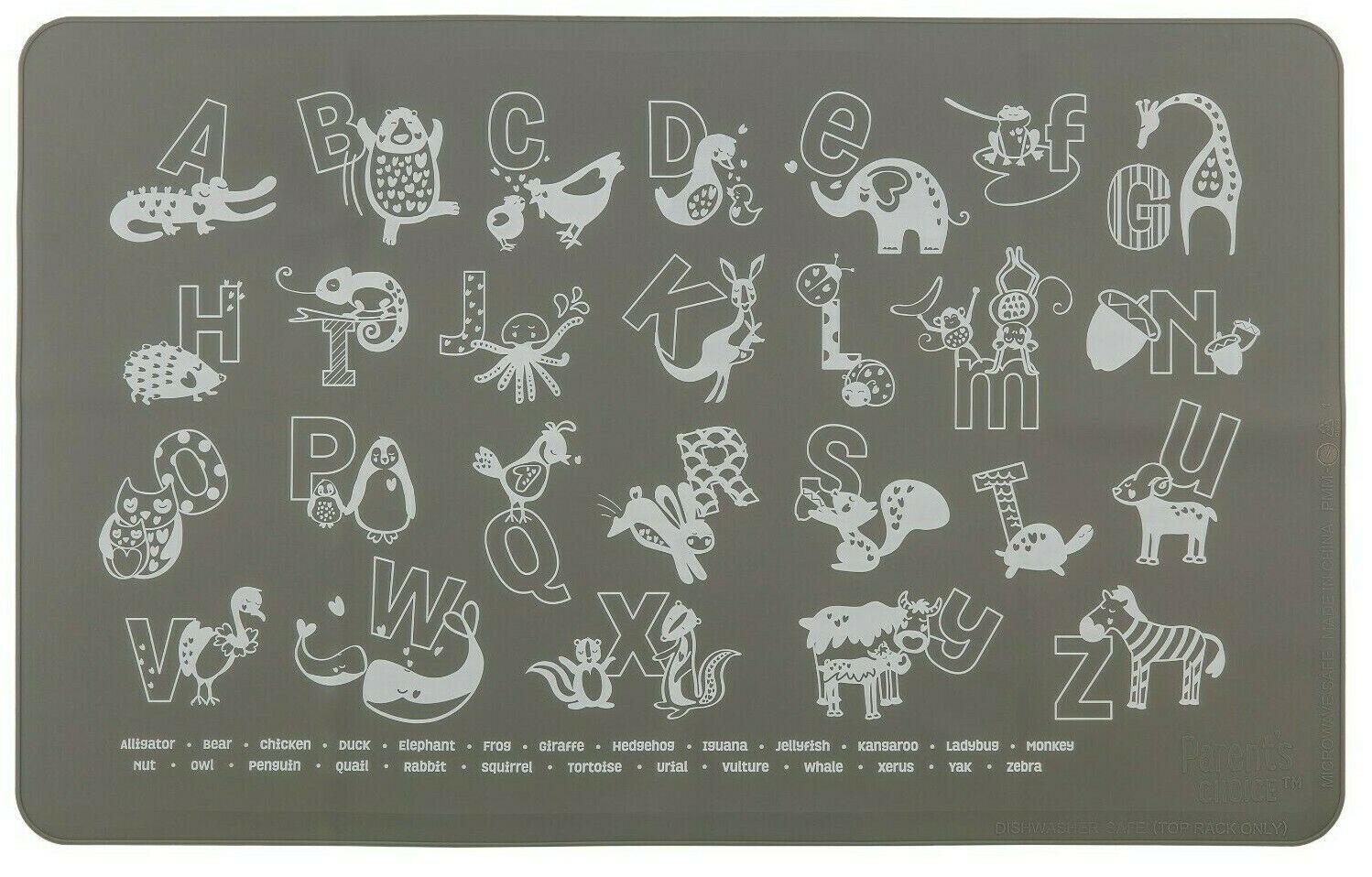 Silicone Placemat - 18.9" x 11.8" Children & Toddlers (Color Varies) - Image 3